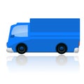 Delivery van Royalty Free Stock Photo