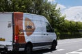 Delivery van of the Dutch postal company \'PostNL\'