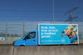 Albert Heijn delivery van Royalty Free Stock Photo