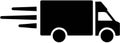 Delivery van icon