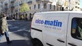 Delivery Van For The Daily Newspaper Nice-Matin