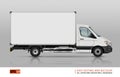 Delivery van template