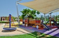 Delma Park - well equiped playground for children Royalty Free Stock Photo