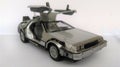 Delorean Back to the future 1 and 2 car Royalty Free Stock Photo