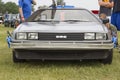 DeLorean DMC-12 Back to the Future Car Model Front View Royalty Free Stock Photo