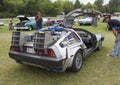 DeLorean DMC-12 Back to the Future Car Model Side View Royalty Free Stock Photo