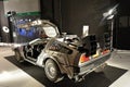 The DeLorean time machine Back to the Future