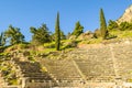 Delphi Sanctuary, Phocis, Greece Royalty Free Stock Photo