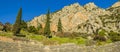 Delphi Sanctuary, Phocis, Greece Royalty Free Stock Photo