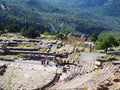 Delphi Theatre, Sanctuary of Apollo, Mount Parnassus, Greece Royalty Free Stock Photo