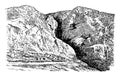 Delphi, vintage illustration