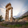 The Delphic Tholos, Delphi, Greece