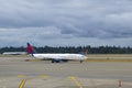 Delta Air Lines Boeing B737 at Seattle Airport, USA