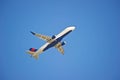 Delta Air Lines commercial aircraft is airborne as it departs Los Angeles International Airport