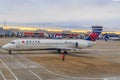 Delta Airlines Boeing 717 at Hartsfield-Jackson ATL