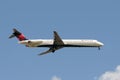 Delta airlines passenger jet