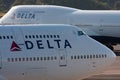 DELTA Boeing 747 At NARITA AIRPORT