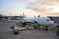 Delta Boeing 767-332(ER) in airport, in Tokyo, Japan