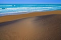 Delta del Ebro beach Punta del Fangar Royalty Free Stock Photo