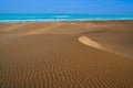 Delta del Ebro beach Punta del Fangar Royalty Free Stock Photo