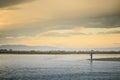 Delta del Ebro ,Tarragona landscape. River mouth