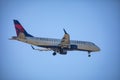 Delta Embraer 175. Royalty Free Stock Photo