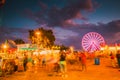 Delta Fair, Memphis, TN, Ferris Wheel at County Fair Royalty Free Stock Photo