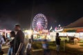 Delta Fair, Memphis, TN, Ferris Wheel at County Fair Royalty Free Stock Photo