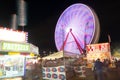 Delta Fair, Memphis, TN, Ferris Wheel at County Fair Royalty Free Stock Photo