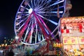 Delta Fair, Memphis, TN, Ferris Wheel at County Fair Royalty Free Stock Photo