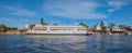 Delta king paddlewheel boat docked in old sacramento Royalty Free Stock Photo