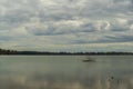 View of Delta Lake in Upstate New York Royalty Free Stock Photo