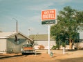 Delta Motel, on Route 66 in Winslow, Arizona