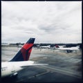 Delta planes, Atlanta Hartsfield-Jackson Airport