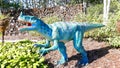 Deltadromeus dinosaur reptile wild jurassic park ready to attack Royalty Free Stock Photo