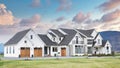 Deluxe Custom White Country Estate Farmhouse Mansion New Home House Chilliwack Canada