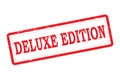 Deluxe Edition Red Rubber Stamp