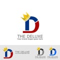 Deluxe letter d