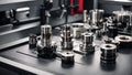 micromachining mastery: CNC machines at every precision tier. generative AI Royalty Free Stock Photo
