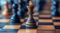 Mastering the Endgame Kings Strategy in Chess Understanding Opposition Zugzwang and Tactical Maneuvering for Victory Royalty Free Stock Photo