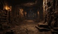 Delve into the mysterious depths of an ancient underground dungeon