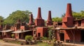 Delve into the purpose of chimneys in these small houses