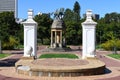 Delville Wood memorial on Company\'s garden at Cape Town in South Africa Royalty Free Stock Photo