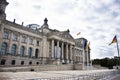 Dem deutschen Volke or Reichstag National Imperial Diet Building for German people and foreign traveler travel visit at Berlin on