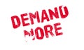 Demand More rubber stamp