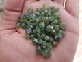 Demantoid Garnet beautiful natural green color