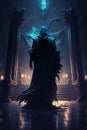 Dementor taking magic power inside dark castle