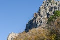 Demerji mountain in Crimea near Alushta Royalty Free Stock Photo