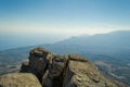 Demerji mountain in Crimea near Alushta Royalty Free Stock Photo