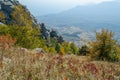 Demerji mountain in Crimea near Alushta Royalty Free Stock Photo